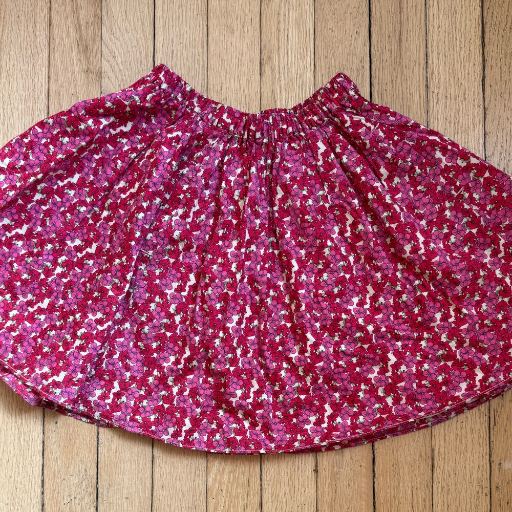 J CREW CREWCUTS Girls LIBERTY of LONDON Skirt Size 4-5 EUC